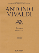 Sonata in C Major RV 815 and Sonata in D Major RV 816 Violin and Basso Continuo cover